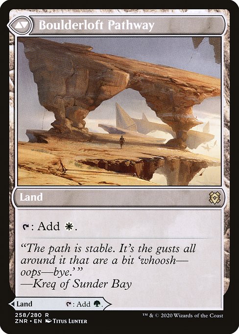 Branchloft Pathway // Boulderloft Pathway (Zendikar Rising #258)