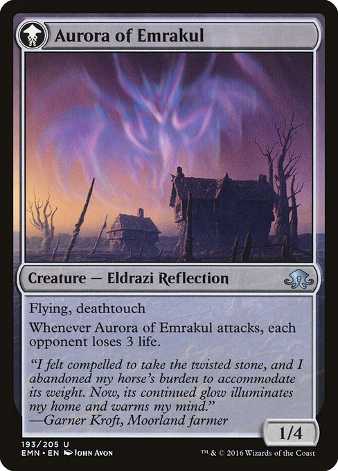 Cryptolith Fragment // Aurora of Emrakul (Eldritch Moon #193)