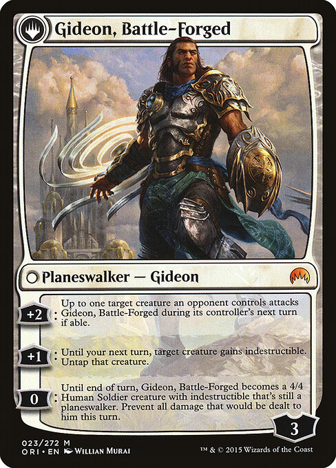 Kytheon, Hero of Akros // Gideon, Battle-Forged (The List #ORI-23)