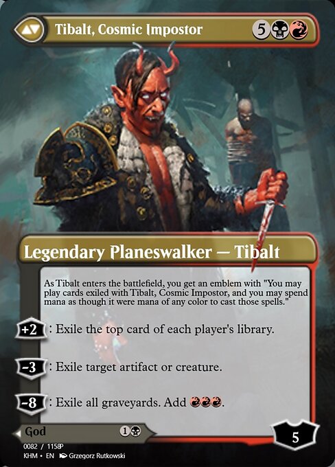 Valki, God of Lies // Tibalt, Cosmic Impostor (Magic Online Promos #88272)