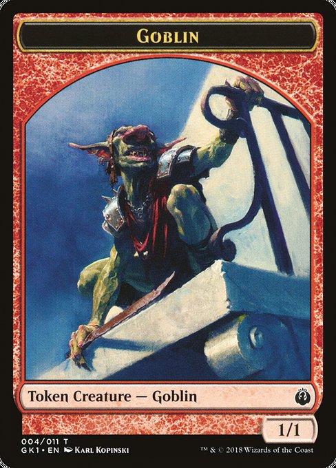 Weird // Goblin back
