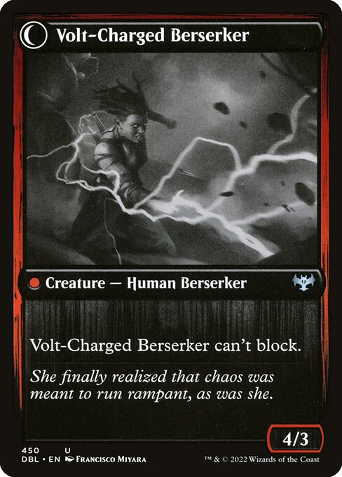 Volt-Charged Berserker (Innistrad: Double Feature)