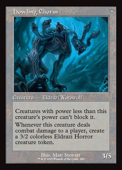 Shrill Howler (Retro Frame)