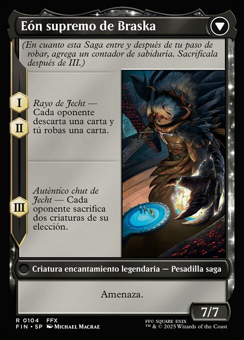 Jecht, Reluctant Guardian // Braska's Final Aeon (Reverso)