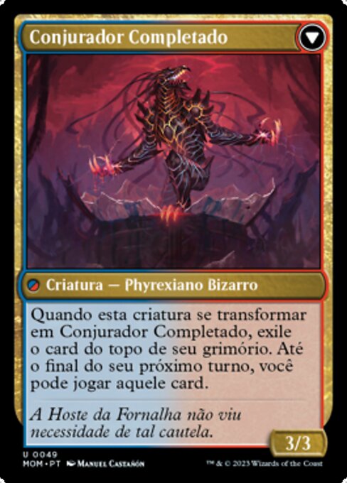 Captive Weird // Compleated Conjurer (March of the Machine #49)