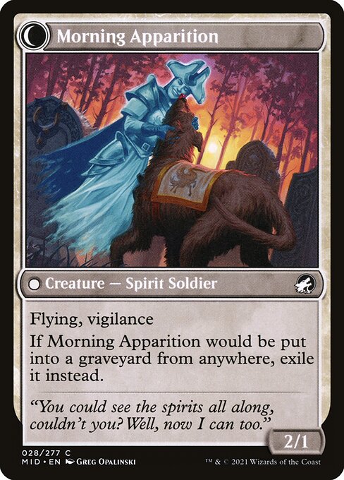 Mourning Patrol // Morning Apparition (mid) 28