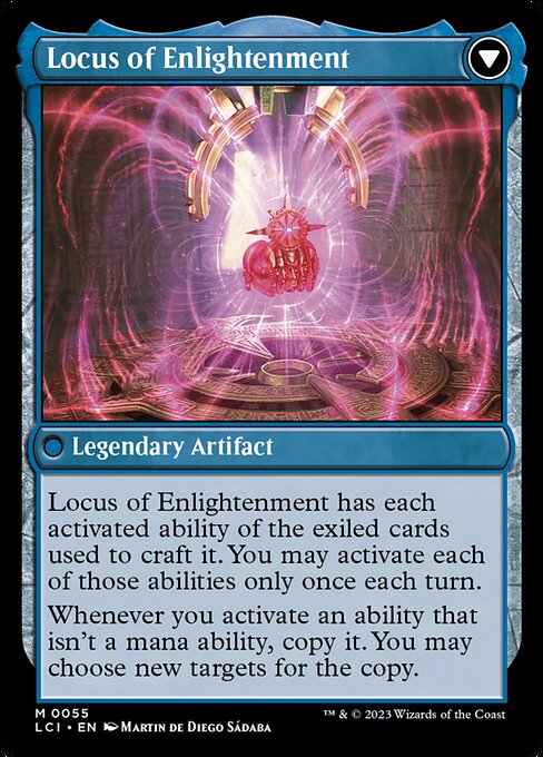 The Enigma Jewel // Locus of Enlightenment (The Lost Caverns of Ixalan #55)