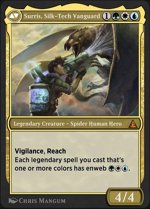 Peter Parker // Amazing Spider-Man magic the gathering card art