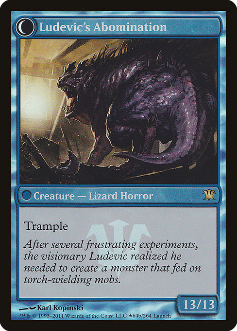 Ludevic's Test Subject // Ludevic's Abomination (Innistrad Promos #64★)