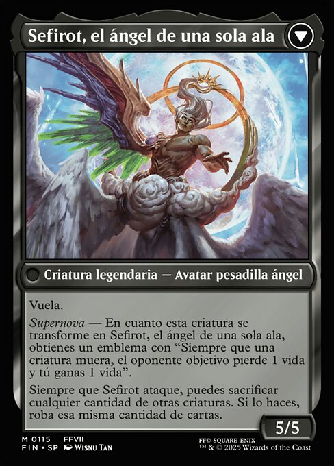 Sephiroth, One-Winged Angel