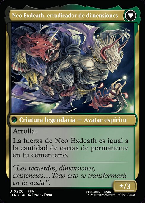 Neo Exdeath, Dimension's End