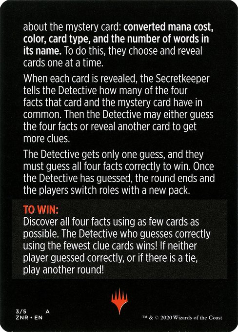 Booster Sleuth // Booster Sleuth (cont'd) back