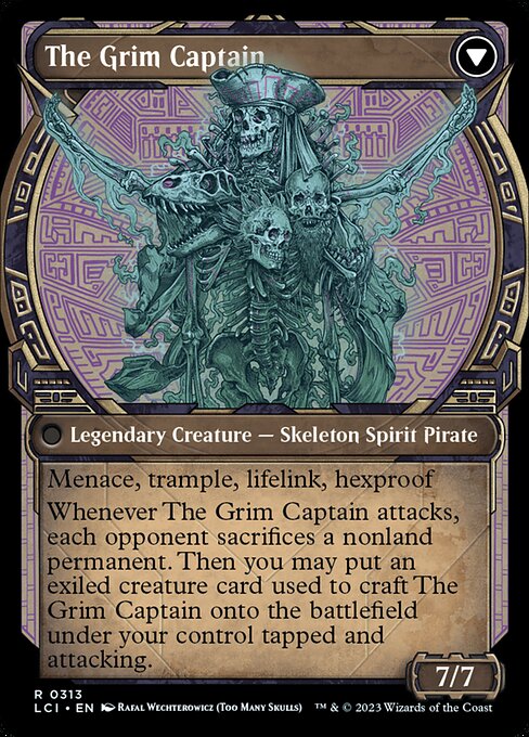 Throne of the Grim Captain // The Grim Captain (lci) 313