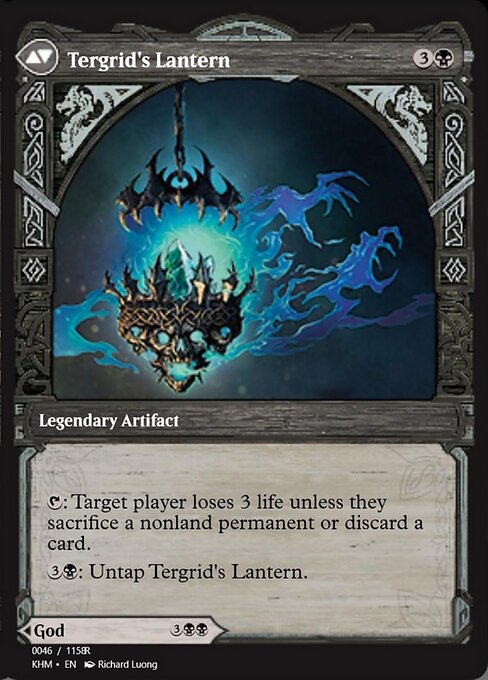 Tergrid, God of Fright // Tergrid's Lantern (Magic Online Promos #88290)