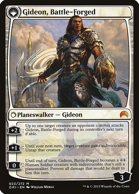 Kytheon, Hero of Akros // Gideon, Battle-Forged (ORI)