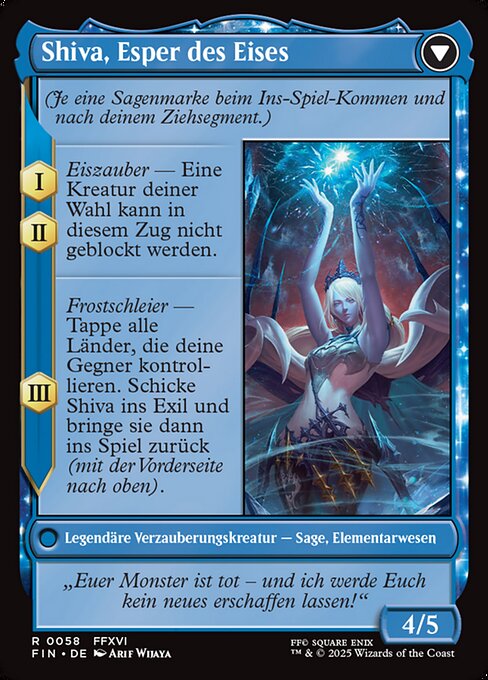 Shiva, Warden of Ice