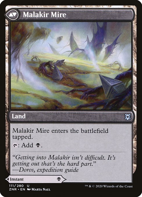 Malakir Rebirth // Malakir Mire (Zendikar Rising #111)