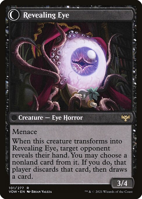 Concealing Curtains // Revealing Eye (Innistrad: Crimson Vow #101)