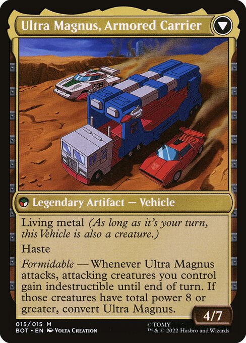 Ultra Magnus, Tactician // Ultra Magnus, Armored Carrier (bot) 15