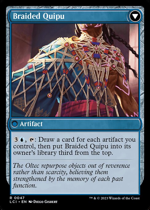 Braided Quipu