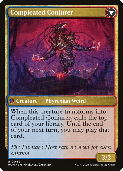 Captive Weird // Compleated Conjurer (March of the Machine #49)