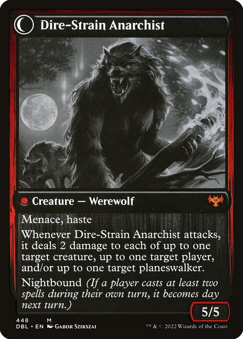 Dire-Strain Anarchist (Innistrad: Double Feature)