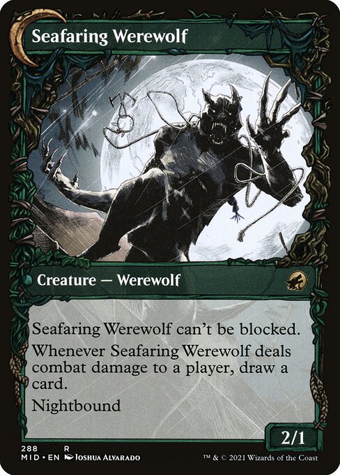 Suspicious Stowaway // Seafaring Werewolf (mid) 288