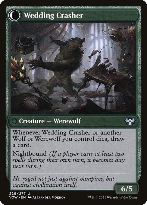 Wolfkin Outcast // Wedding Crasher (vow) 229