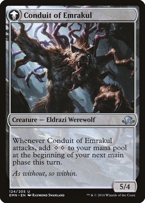 Conduit of Storms // Conduit of Emrakul (Eldritch Moon #124)