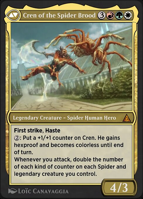 Miles Morales // Ultimate Spider-Man magic the gathering card art