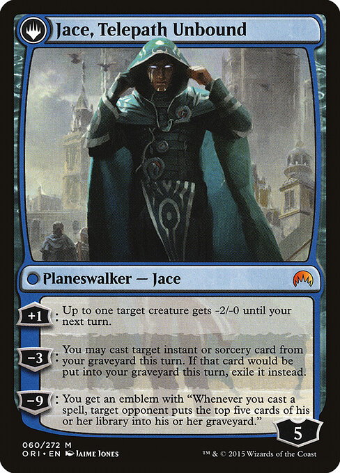 Jace, Vryn's Prodigy // Jace, Telepath Unbound (plst) ORI-60