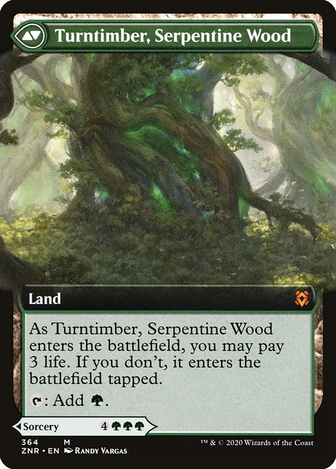 Turntimber Symbiosis // Turntimber, Serpentine Wood (znr) 364