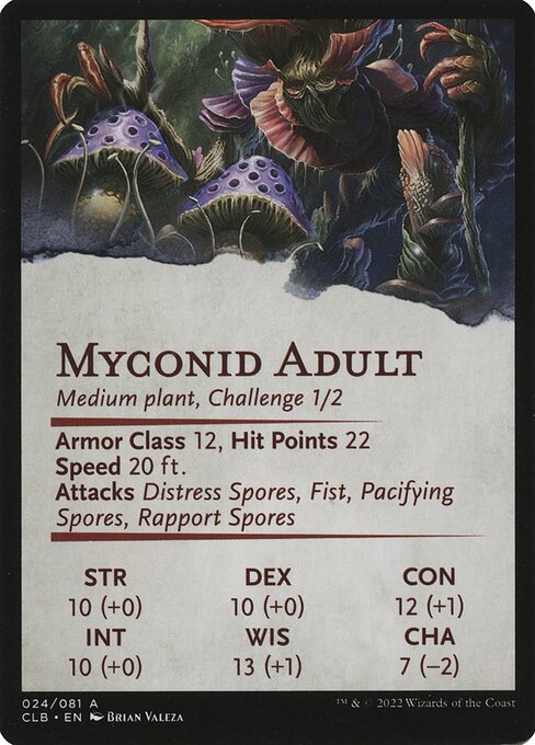 Myconid Spore Tender // Myconid Spore Tender (Battle for Baldur's Gate Art Series #24)