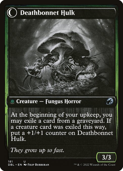 Deathbonnet Sprout // Deathbonnet Hulk (Innistrad: Double Feature #181)