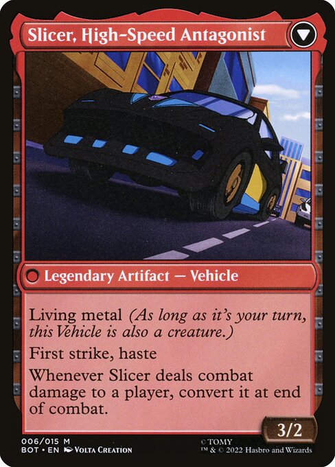 Slicer, Hired Muscle // Slicer, High-Speed Antagonist (Transformers #6)