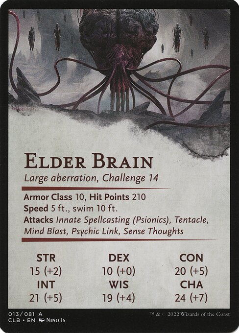Elder Brain // Elder Brain (Battle for Baldur's Gate Art Series #13)