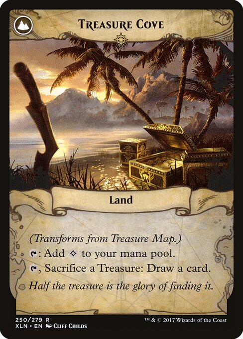 Treasure Map // Treasure Cove (plst) XLN-250