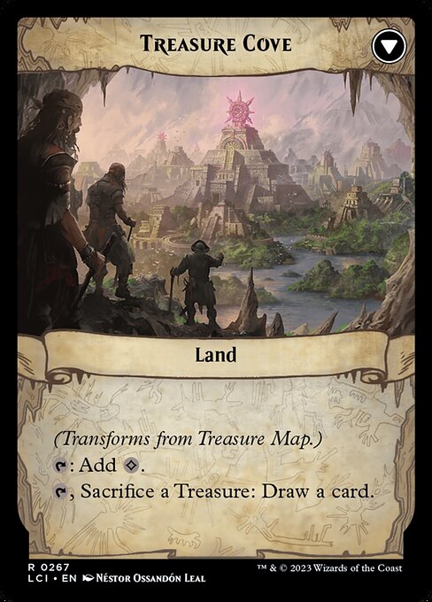 Treasure Map // Treasure Cove (The Lost Caverns of Ixalan #267)