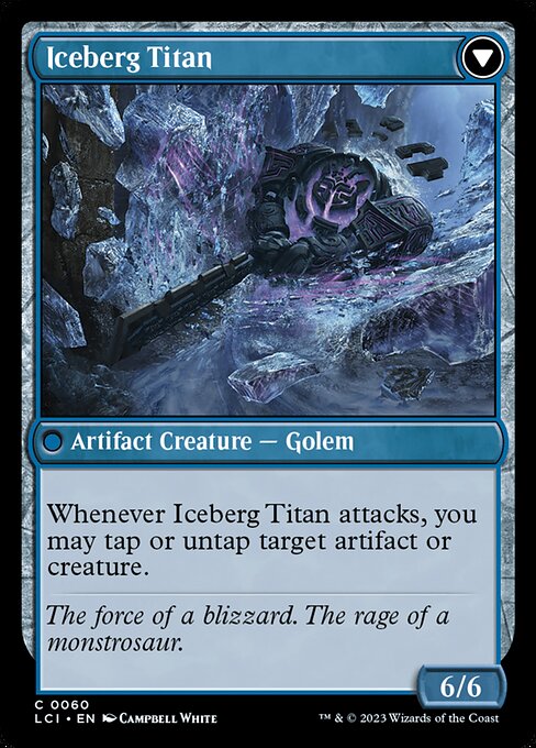 Inverted Iceberg // Iceberg Titan (lci) 60