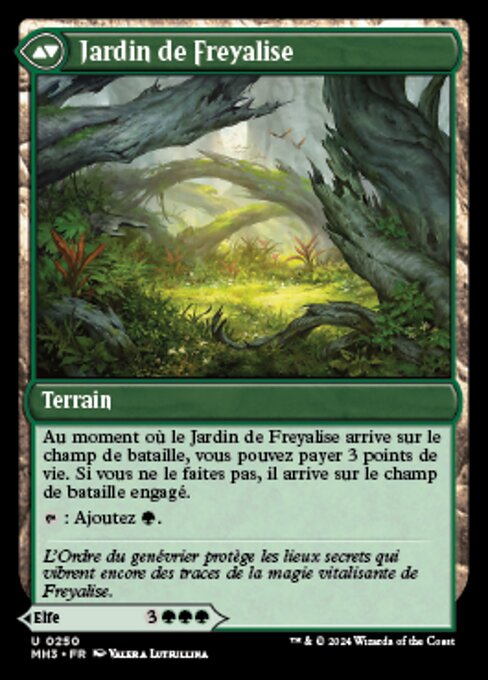 Disciple of Freyalise // Garden of Freyalise (Modern Horizons 3 #250)