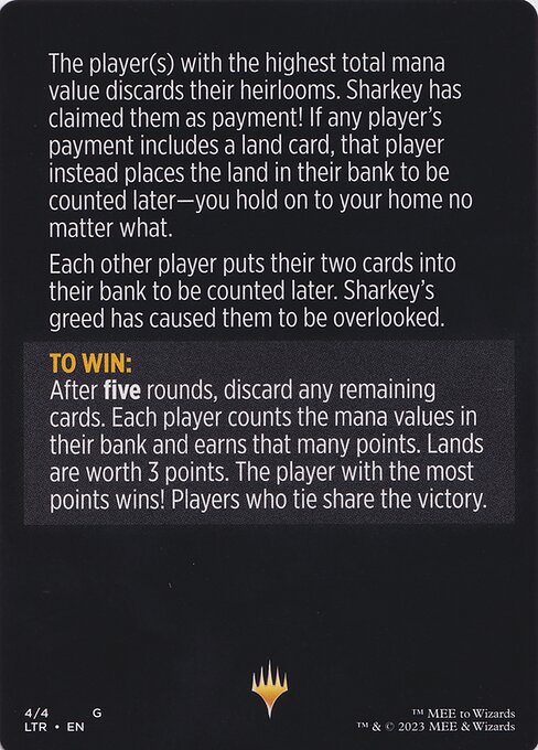 Sharkey's Tithe // Sharkey's Tithe (cont'd) magic the gathering card art