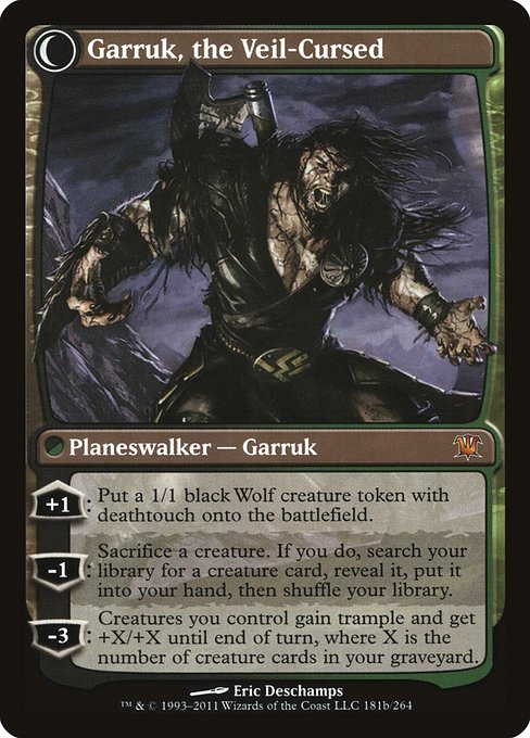 Garruk, the Veil-Cursed