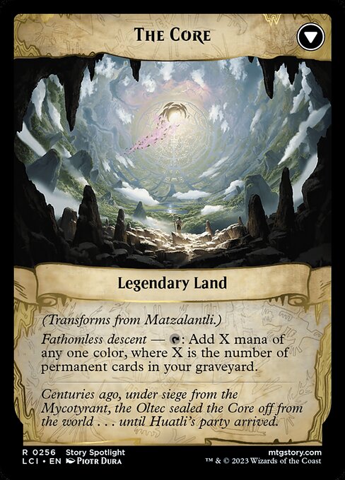 Matzalantli, the Great Door // The Core (The Lost Caverns of Ixalan #256)