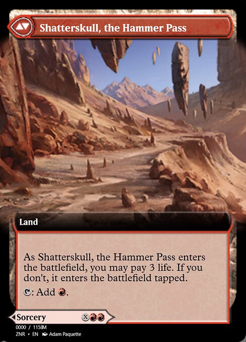 Shatterskull Smashing // Shatterskull, the Hammer Pass (Magic Online Promos #83866)