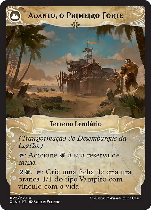 Legion's Landing // Adanto, the First Fort (Ixalan #22)
