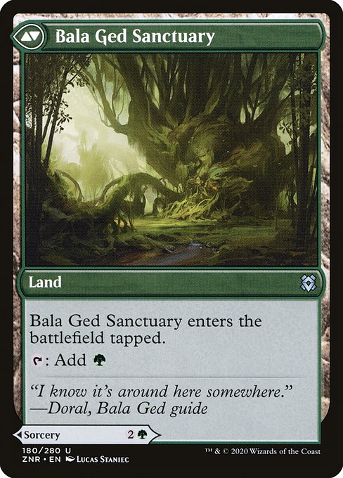 Bala Ged Recovery // Bala Ged Sanctuary (Zendikar Rising #180)