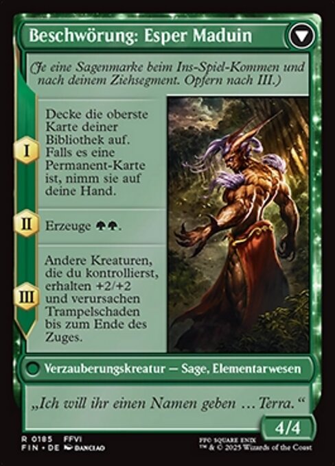 Summon: Esper Maduin