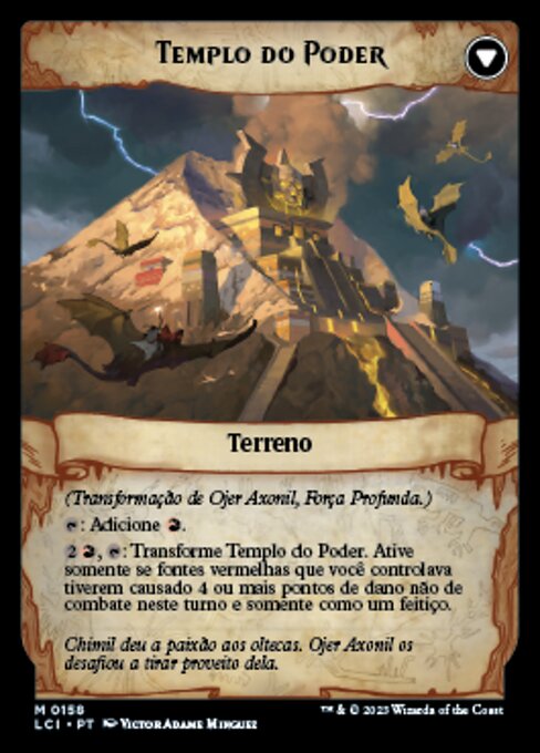 Ojer Axonil, Deepest Might // Temple of Power (The Lost Caverns of Ixalan #158)