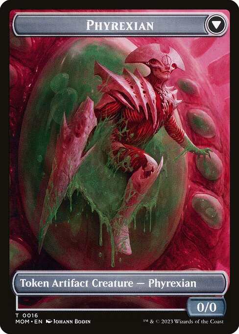 Incubator // Phyrexian (March of the Machine Tokens #16)