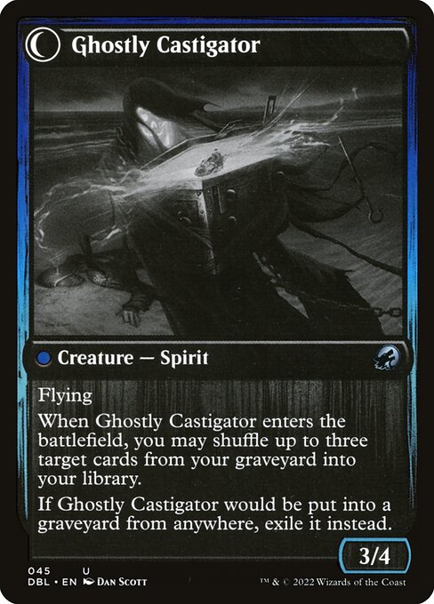 Covetous Castaway // Ghostly Castigator (Innistrad: Double Feature #45)